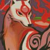 Okami Dog diamond painting