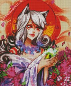 Okami Lady diamond painting