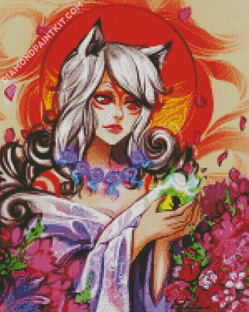 Okami Lady diamond painting