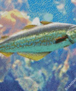 Pollocks Fish diamond painting