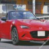 Red Mx5 diamond painting