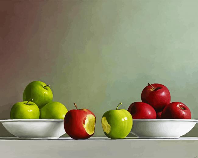 Red And Green Apples diamond painting