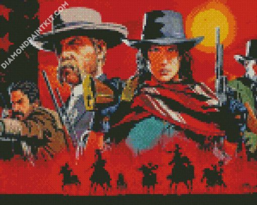 Red Dead Redemption Poster diamond painting