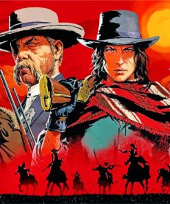 Red Dead Redemption Poster diamond painting