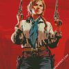 Red Dead Redemption Sadie Adler diamond painting