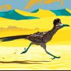 Roadrunner Bird Poster diamond painting