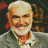 Sean Connery Smiling diamond painting