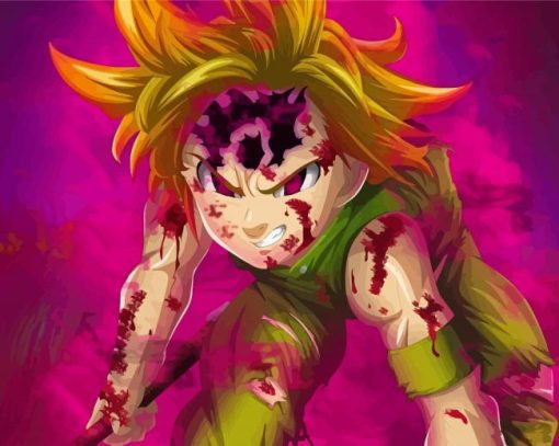 Seven Deadly Sins Meliodas Demon Nanatsu diamond painting