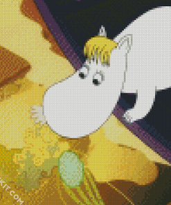 Snork Maiden Moomins On The Riviera diamond painting