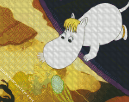 Snork Maiden Moomins On The Riviera diamond painting