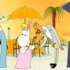 Snork Moomins On The Riviera diamond painting