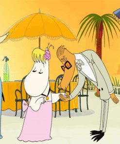 Snork Moomins On The Riviera diamond painting