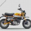 Yellow Monkey Bike diamond painting