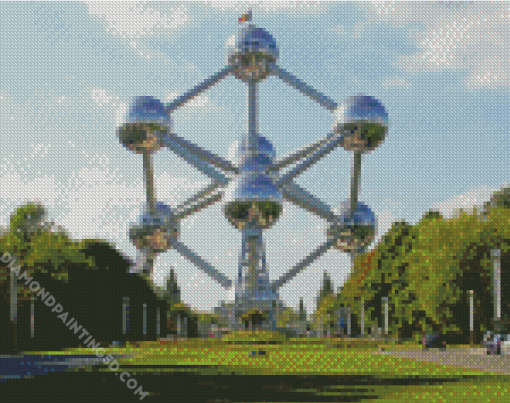 Atomium Bruxelles Diamond Paintings