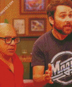 Charlie Kelly And Frank Reynolds IASIP Diamond Paintings