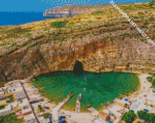 Island Sea Dive Site Gozo Diamond Paintings