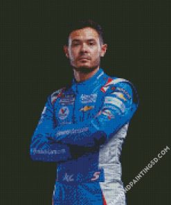 Kyle Larson Racer Diamond Paintings