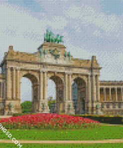 Parc Du Cinquantenaire Bruxelles Diamond Paintings