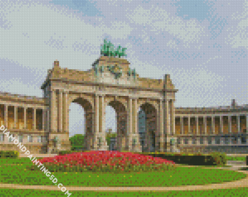 Parc Du Cinquantenaire Bruxelles Diamond Paintings