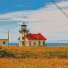 Point Cabrillo Lighthouse Mendocino Diamond Paintings