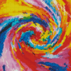 Abstract Colorful Tornado Diamond Painting