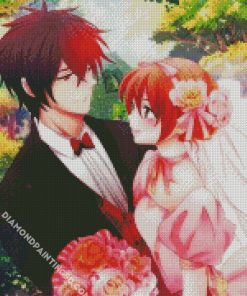 Aesthetic Anime Wedding Diamond Paintings