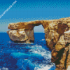 Aesthetic Azure Window Gozo Diamond Paintings