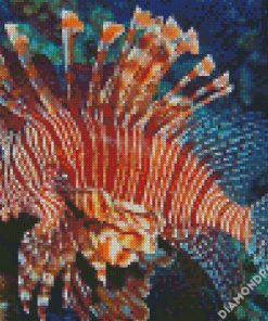 Aesthetic Lionfish Diamond Paintings