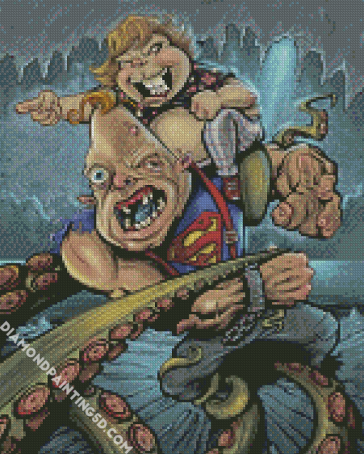 Aesthetic Chunk And Sloth The Goonies Diamond Paintings