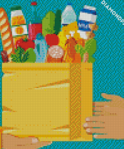 Aesthetic Grocery Diamond Paintings