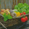 Aesthetic Grocery Vegetable Diamond Paintings