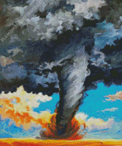 Aesthetic Tornado Diamond Paintings