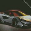 Black Mclaren Car Diamond Paintings