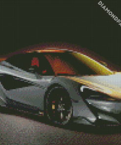 Black Mclaren Car Diamond Paintings