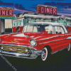 Chevrolet Bel Air Diner Diamond Paintings