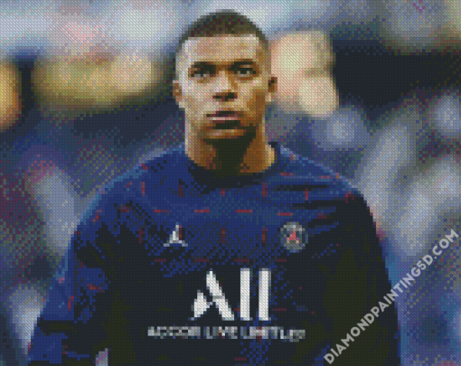 Cool Kylian Mbappe Diamond Paintings