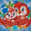 Cute Birds Diamond Paintings