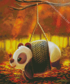 Cute Panda Diamond Paintings