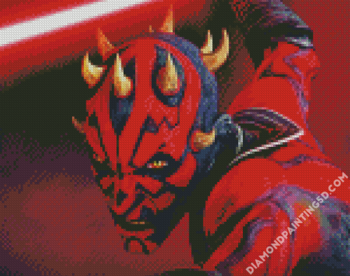 Darth Maul Diamond Paintings