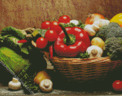 Fresh Vegetable Diamond Paintings