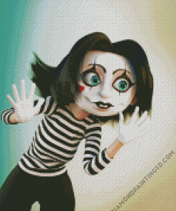 Mime Lady Diamond Paintings