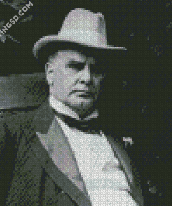 Monochrome William Mckinley Diamond Paintings