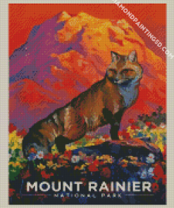 Mount Rainier Diamond Paintings