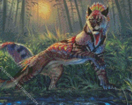 Mythical Big Cat Diamond Paintings