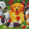 Pet Friends Diamond Paintings