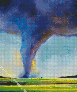 Scary Tornado Diamond Paintings