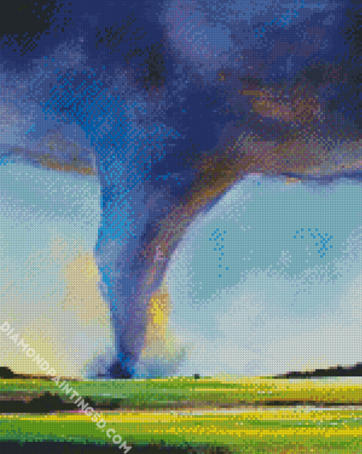 Scary Tornado Diamond Paintings