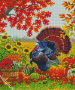 Thanksgiving Hunter Diamond Paintings