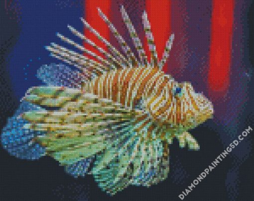 Tropical Lionfish Diamond Paintings