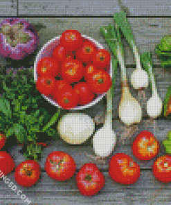 Vegetables Diamond Paintingss